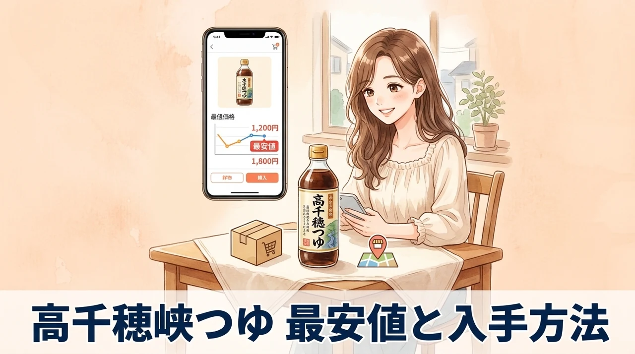 高千穂峡つゆの入手方法と通販価格の比較
