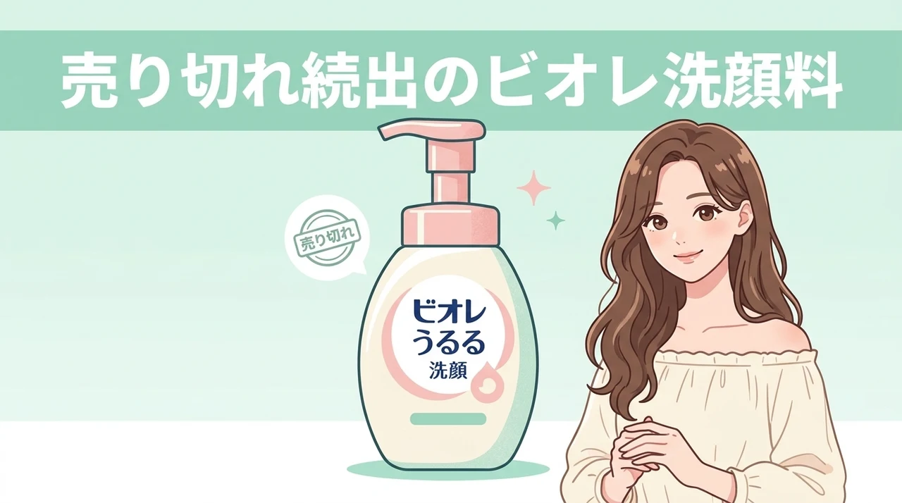 売り切れ続出のビオレ洗顔料を効率よく見つけるコツ