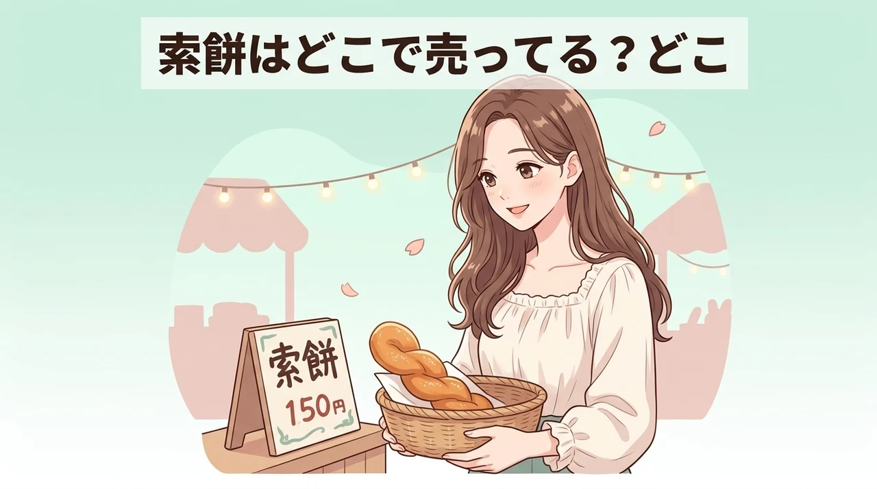 索餅はどこで売ってる？どこで買える？