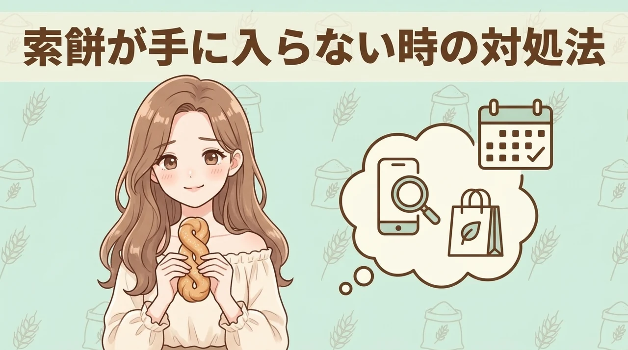 索餅の売り切れ時や時期外れの入手方法