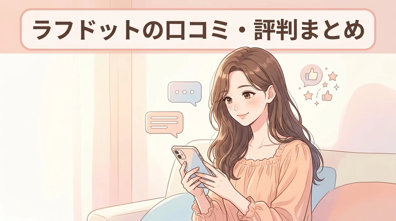ラフドットの口コミ・評判