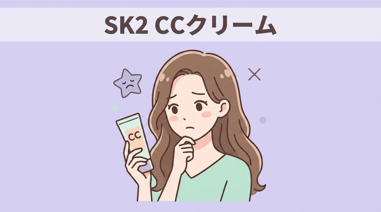 SK2 CCクリームを使用するデメリット
