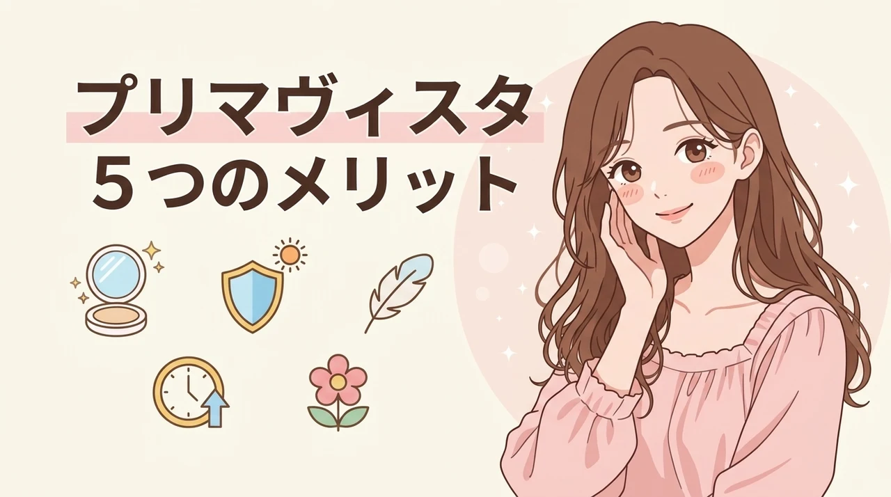 プリマヴィスタを使うメリット5つ