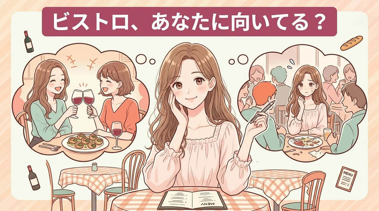 ビストロがおすすめな人とおすすめしない人