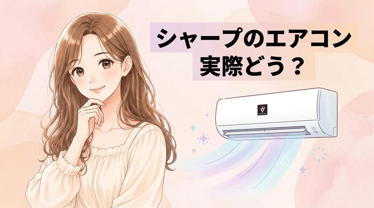 シャープのエアコンの口コミ・評判