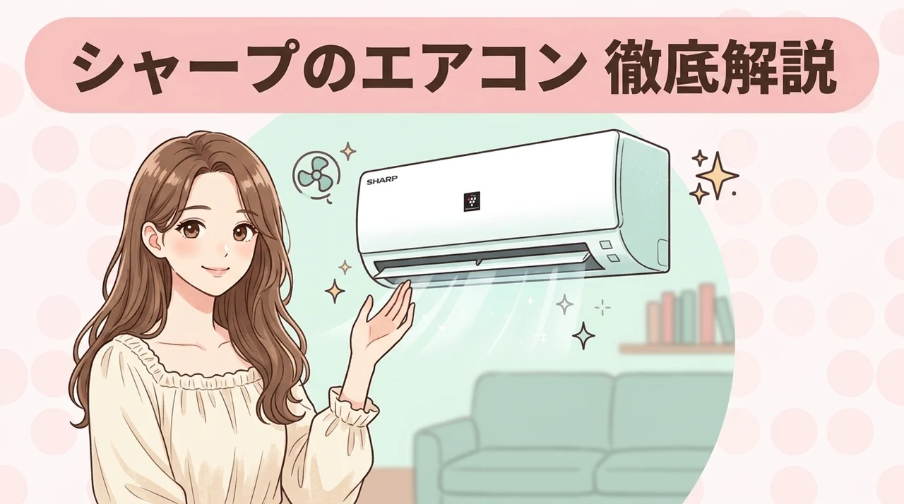 シャープのエアコンとプラズマクラスターの口コミ・基本特徴