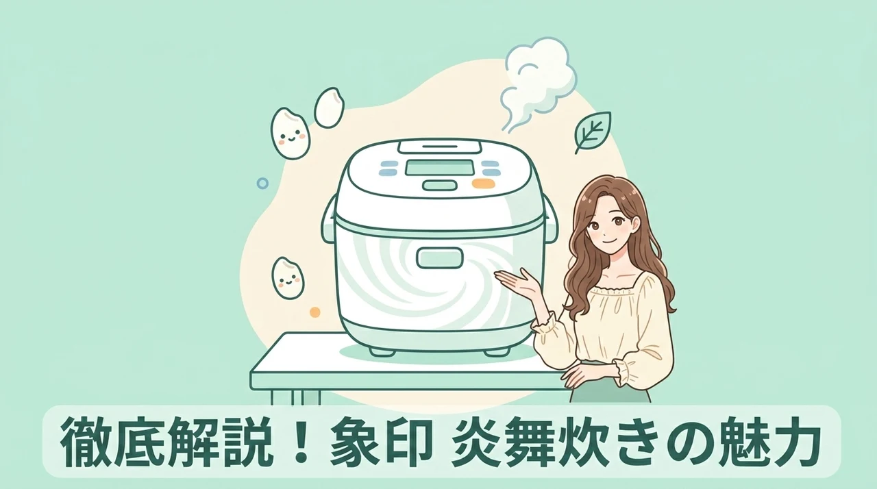 象印炊飯器「炎舞炊き」の基本情報と特徴
