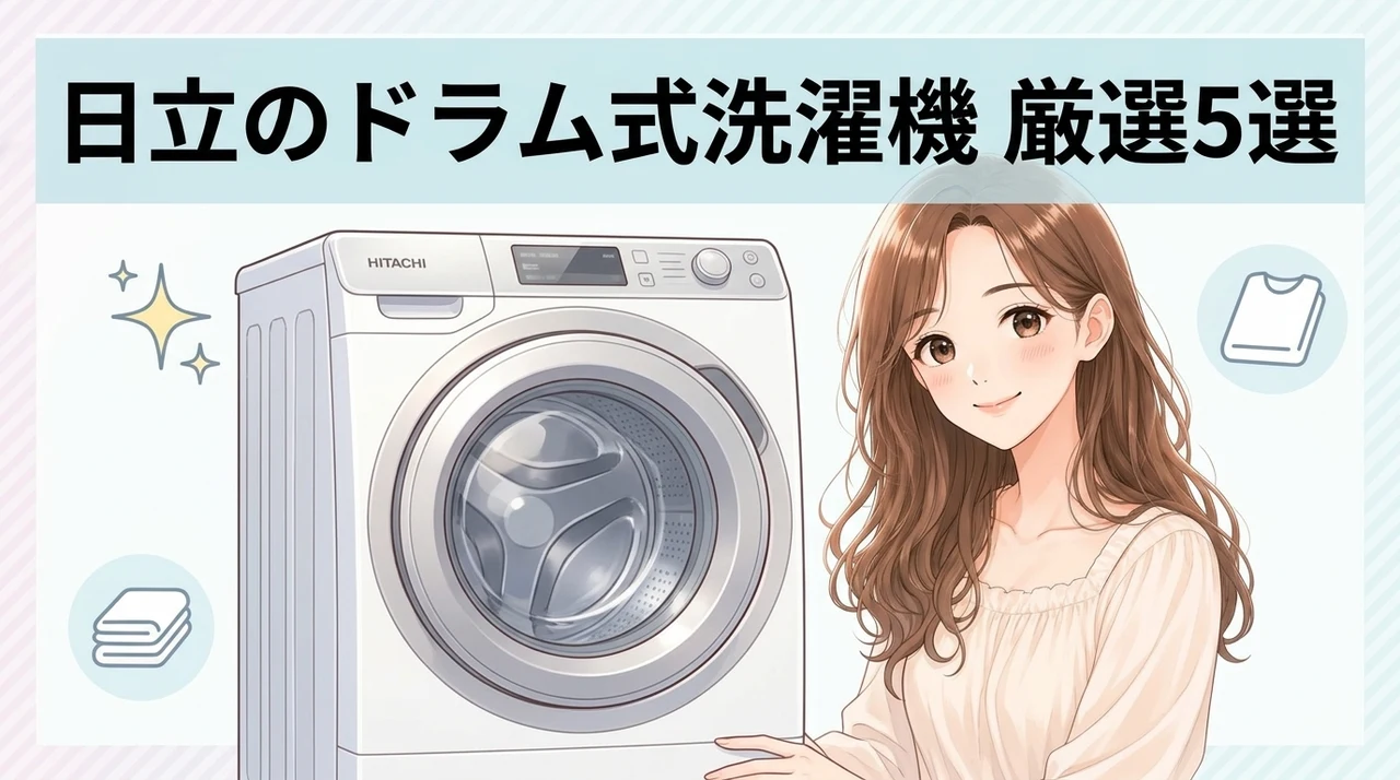 日立のドラム式洗濯機おすすめ5選
