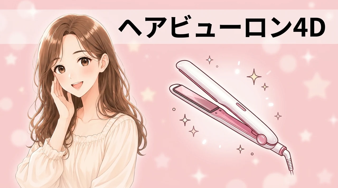 ヘアビューロン 4D Plusの性能を口コミ人気の特徴から解説