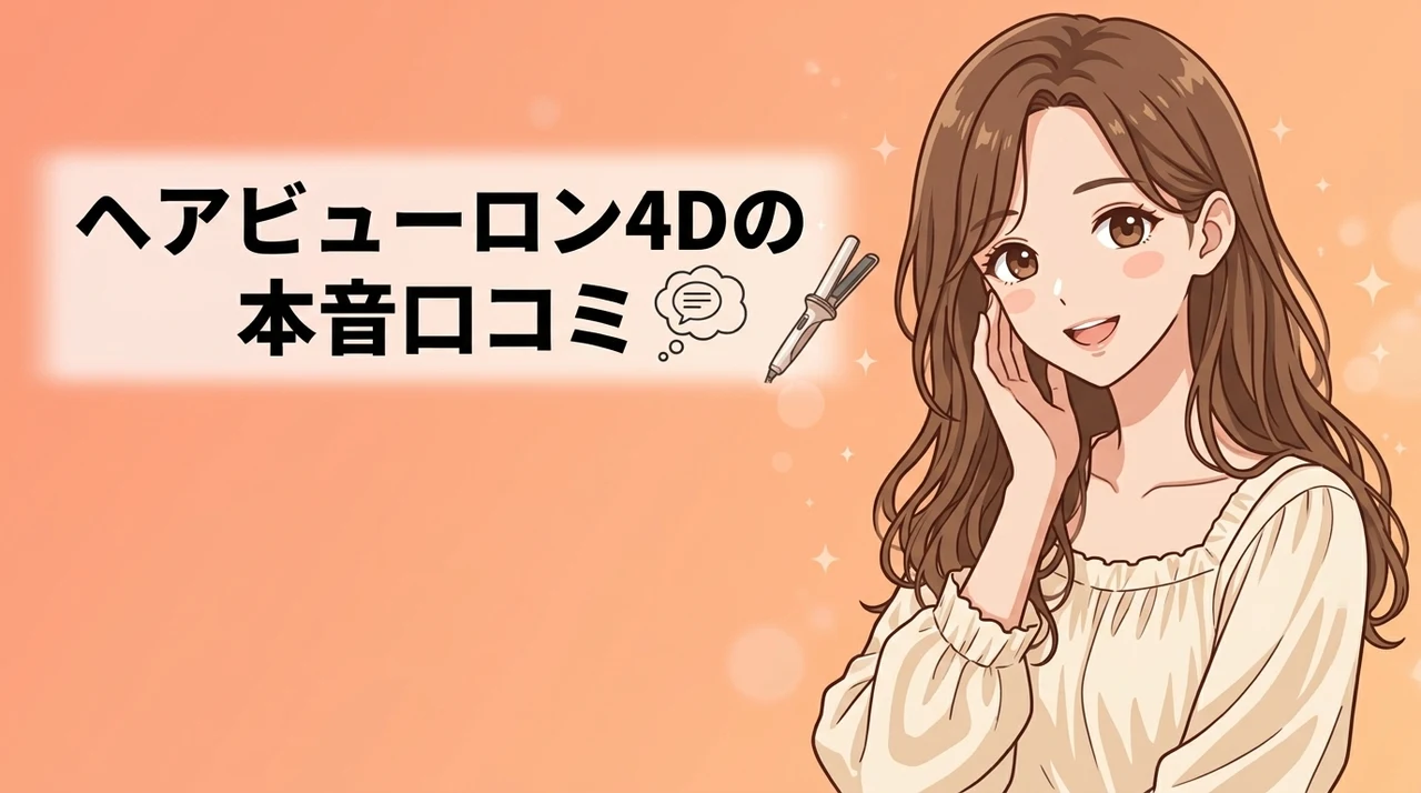 ヘアビューロン 4D Plusの口コミ・評判