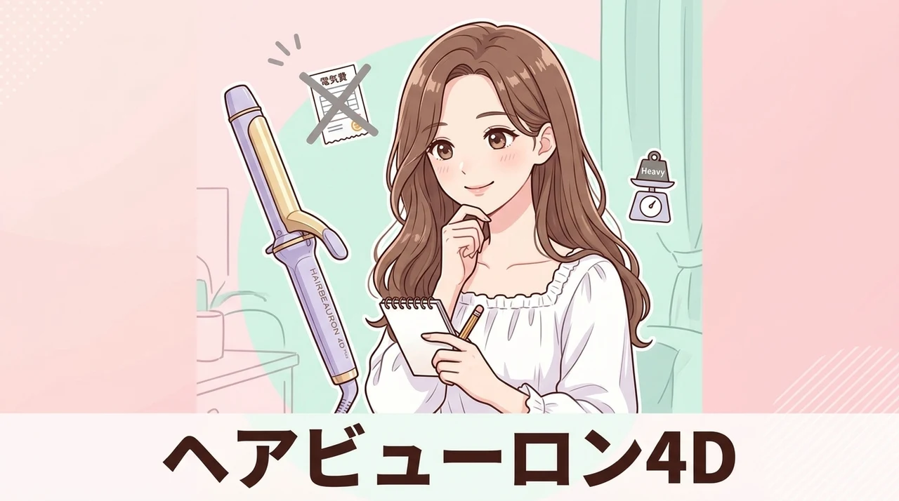 ヘアビューロン 4D Plusのデメリット3つ