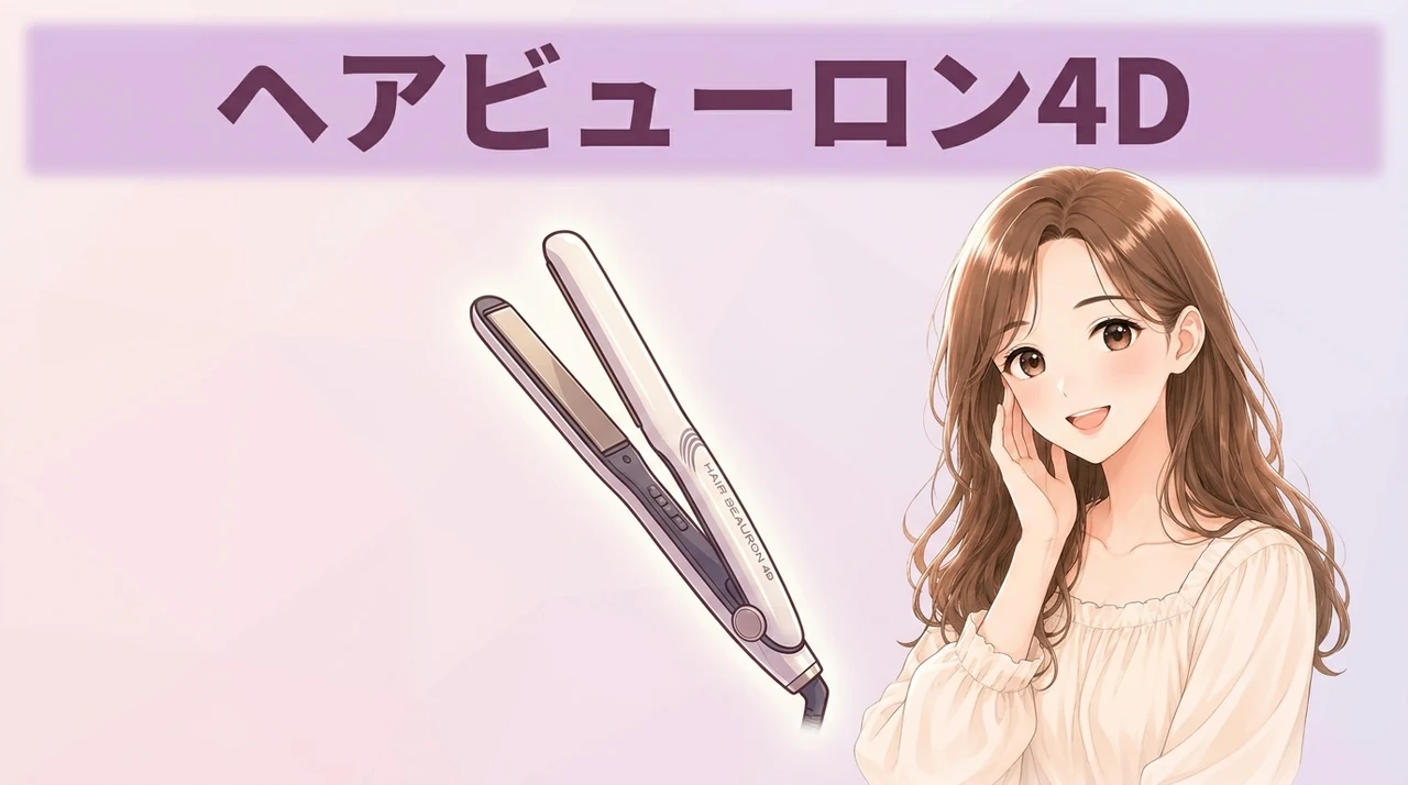 ヘアビューロン 4D Plusのメリット5つ