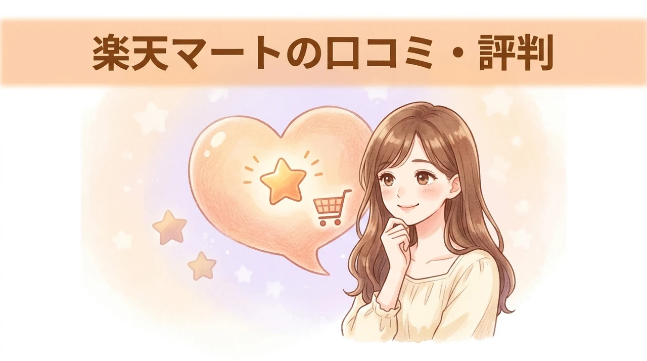楽天マートの口コミ・評判
