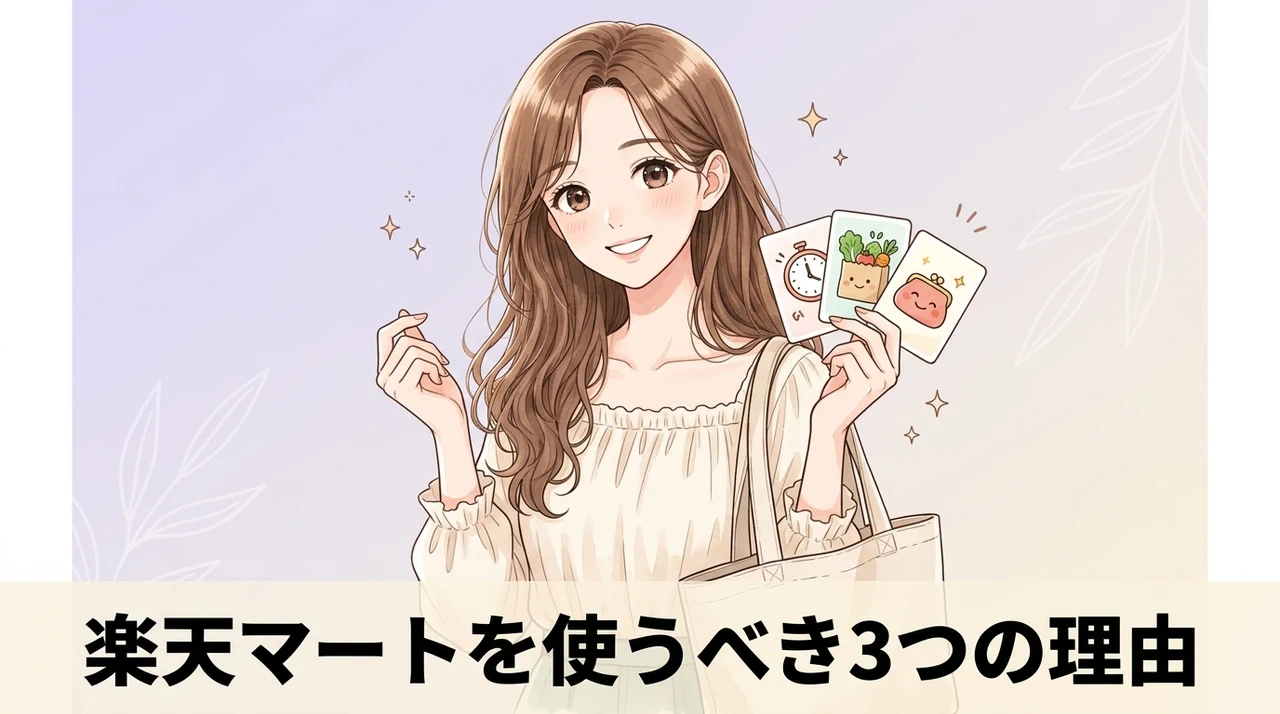 楽天マートを利用するメリット