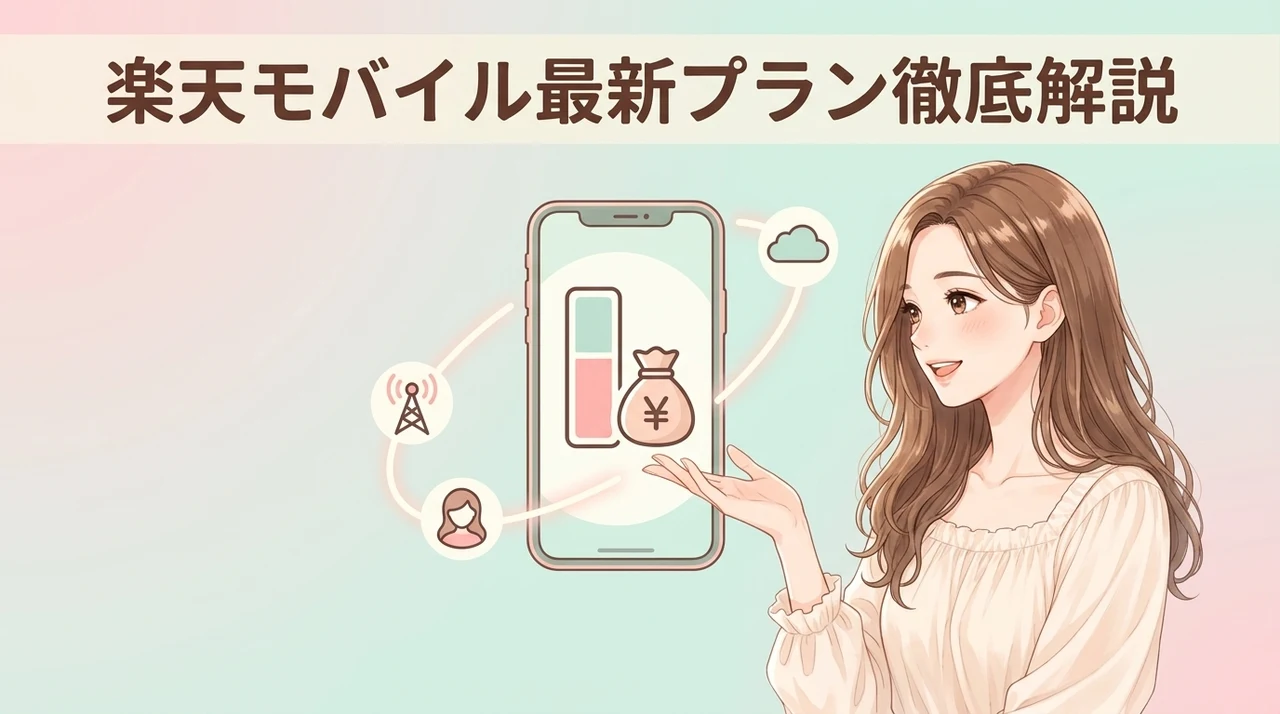 楽天モバイルの最新料金プランとサービス概要