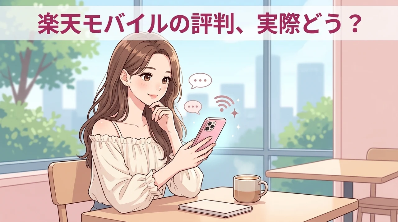 楽天モバイルの口コミ・評判