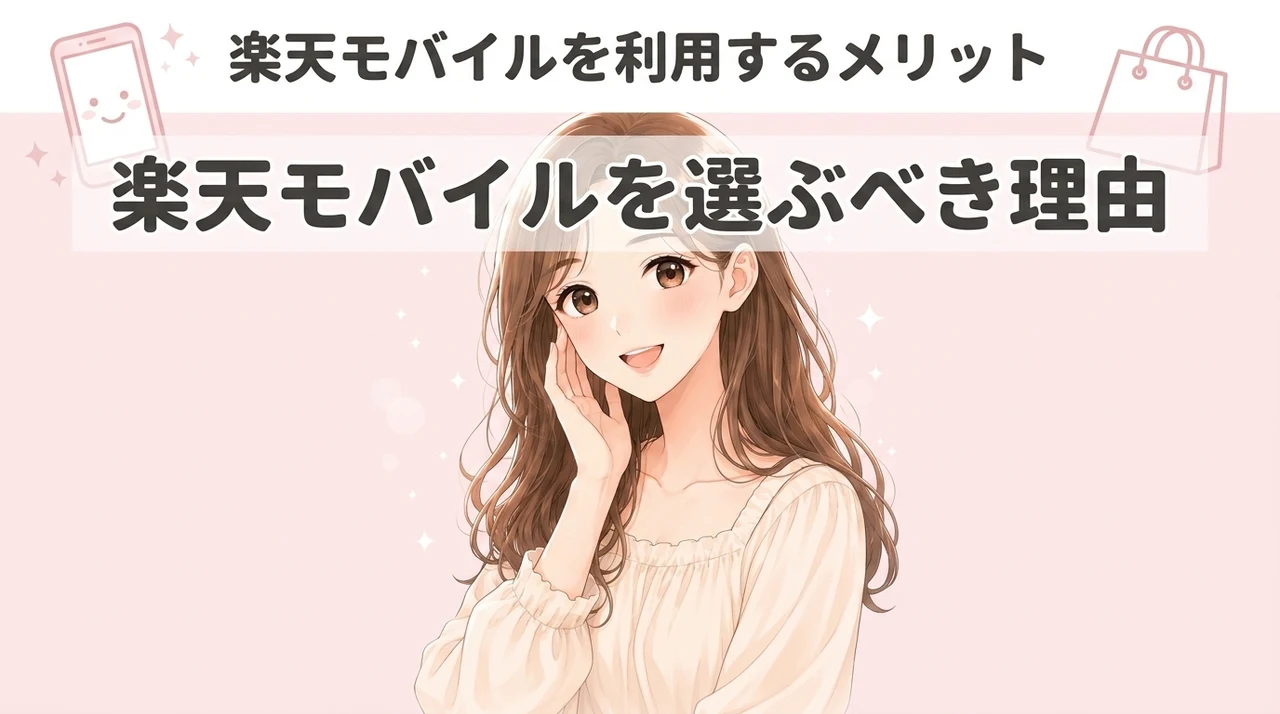 楽天モバイルを利用するメリット