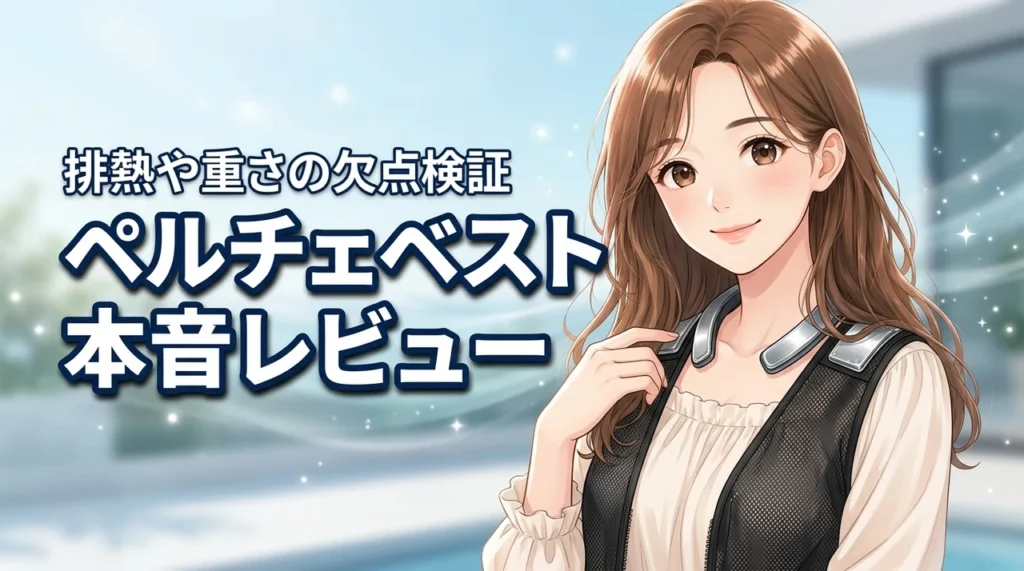ペルチェベストの口コミは本当？排熱や重さなど気になる欠点まで本音で公開