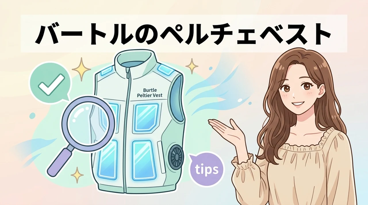 バートルのペルチェベストの選び方のコツ