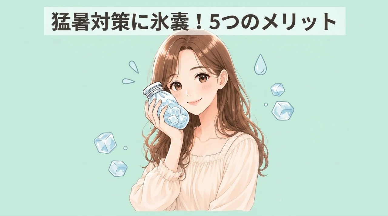 猛暑対策に最適な氷嚢のメリット5つ